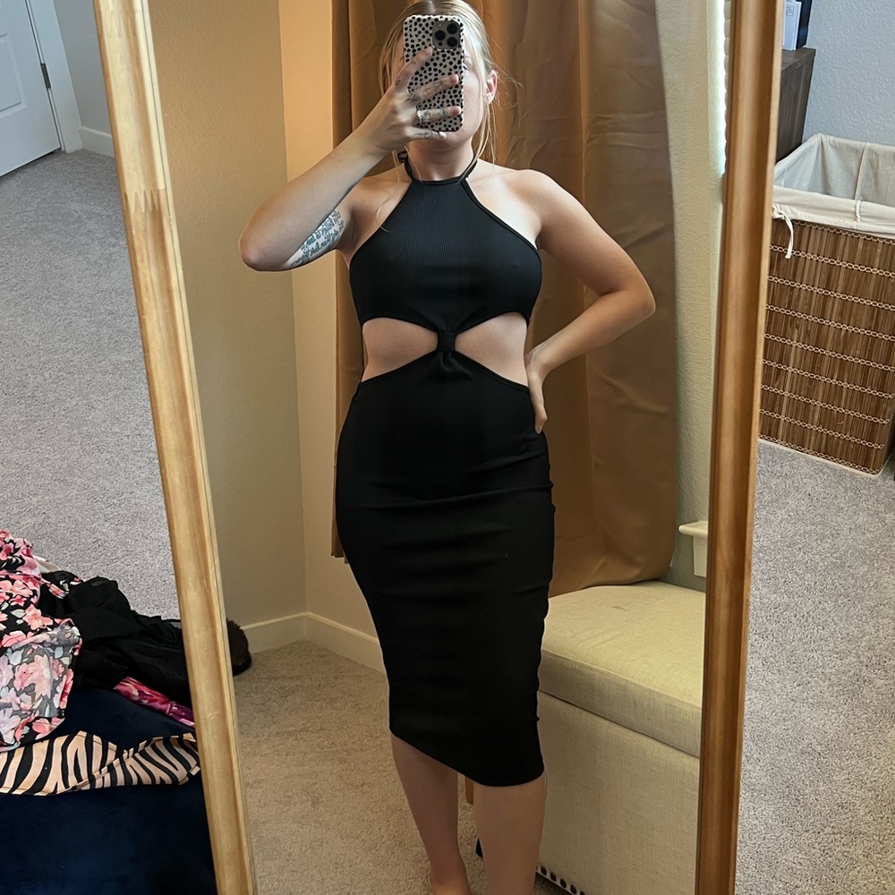 Cut-Out Dress NWOT